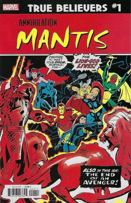 True Believers: Annihilation - Mantis #1 Comic