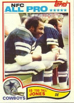 : 1982 Topps # 317 Butch Johnson Dallas Cowboys