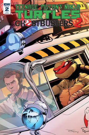 Teenage Mutant Ninja Turtles/Ghostbusters II #2 (10 Copy Cover)