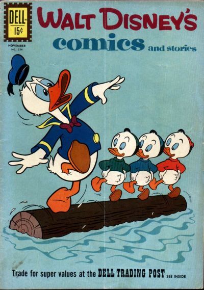 Walt Disney's Comics and Stories #254 Comic