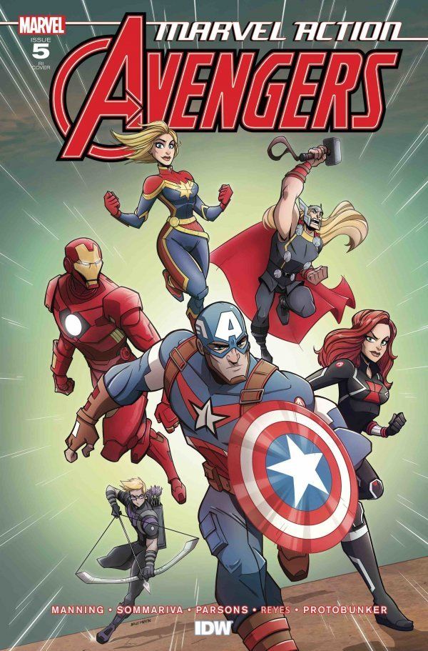 Marvel Action: Avengers #5 (10 Copy Cover Franquiz)