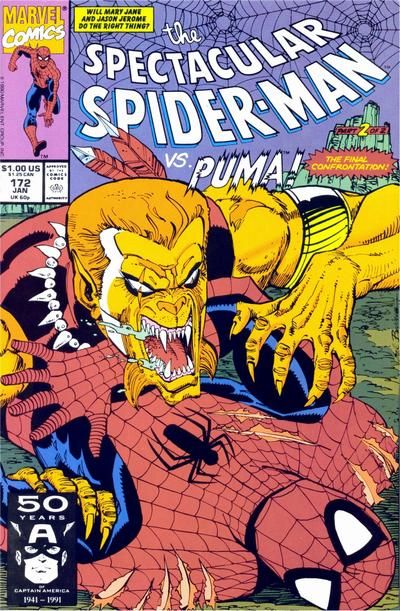 Spectacular Spider-Man #172 Comic