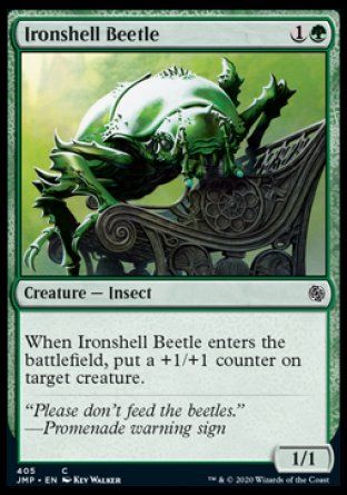 Ironshell Beetle (Jumpstart) Trading Card