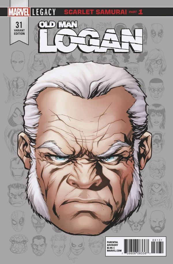 Old Man Logan #31 (Mckone Legacy Headshot Variant Leg)