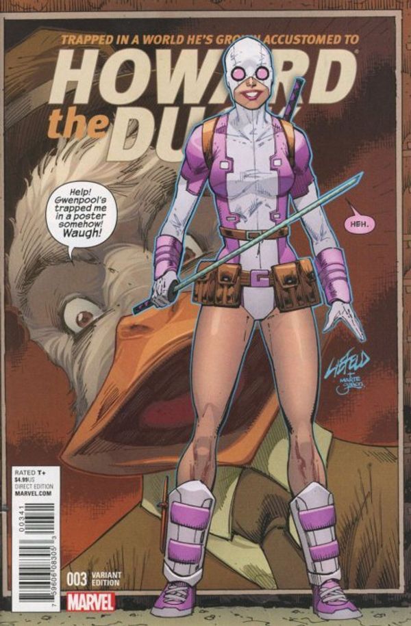 Howard The Duck #3 (Liefeld Gwenpool Variant)