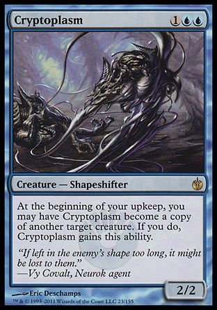 Cryptoplasm (Mirrodin Besieged) Trading Card