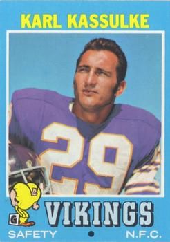 : 1971 Topps # 225 Dave Osborn Minnesota Vikings