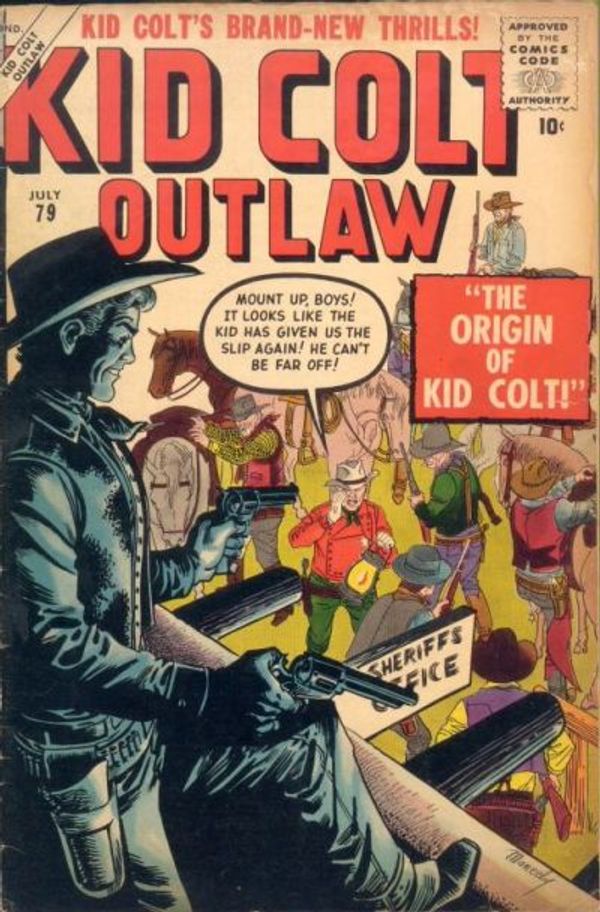 Kid Colt Outlaw #79