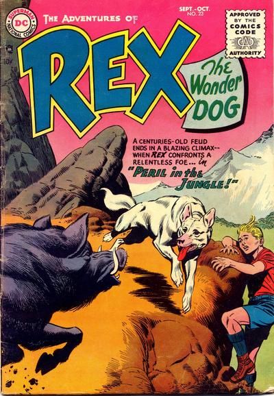 The Adventures of Rex the Wonder Dog #23 Comic