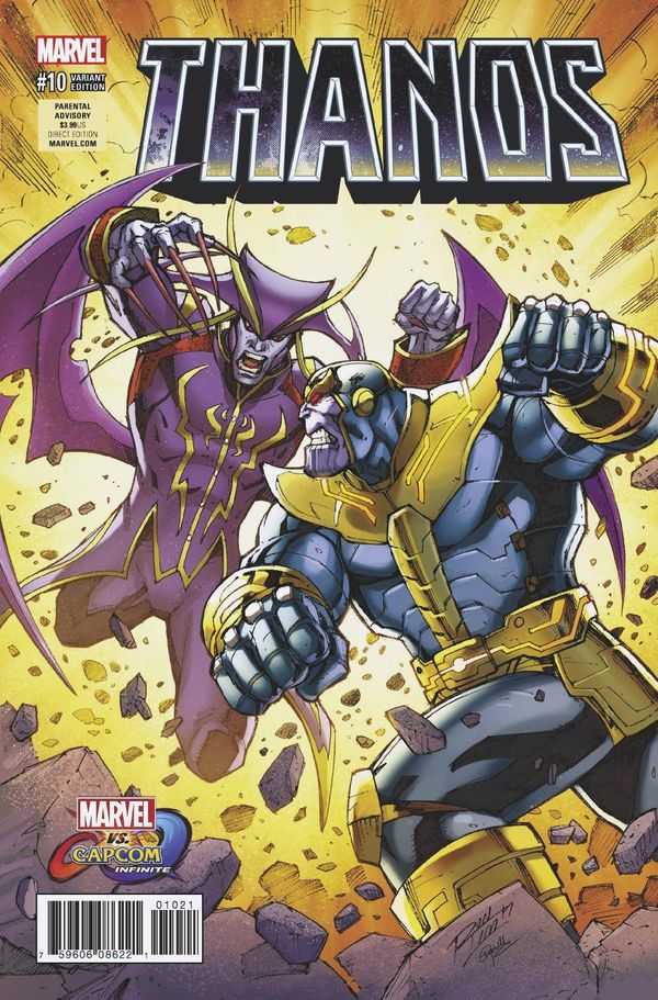 Thanos #10 (Marvel Vs Capcom Variant)