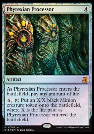 Phyrexian Processor (From the Vault : Lore) Trading Card