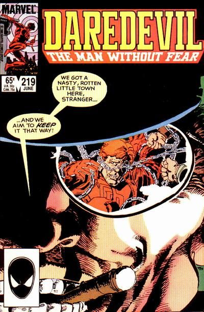 Daredevil #219 Comic