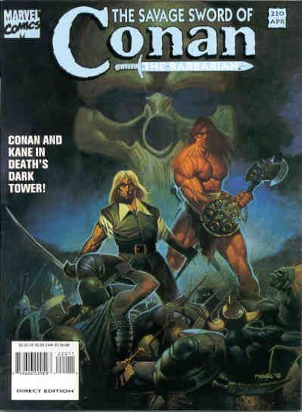 The Savage Sword of Conan #220