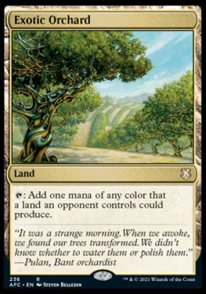 Exotic Orchard (D&D Forgotten Realms Commander Decks)