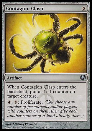 Contagion Clasp (Scars of Mirrodin) Trading Card