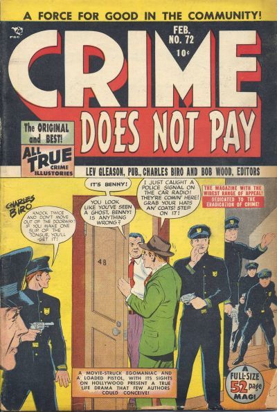 Crime Does Not Pay #72 Comic