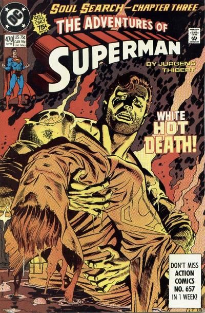 Adventures of Superman #470 Comic