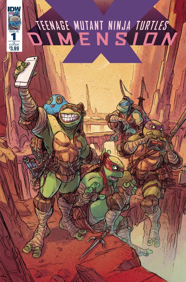 Teenage Mutant Ninja Turtles: Dimension X #1 (Cover B Tunica)