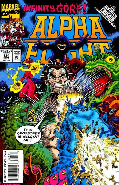 Alpha Flight #124 Comic