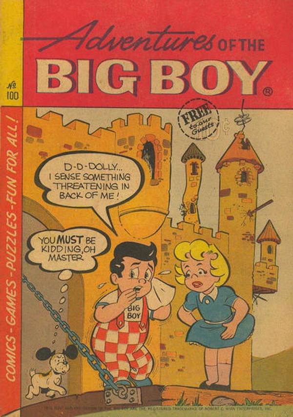 Adventures of Big Boy #100 [West]