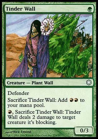 Tinder Wall (Coldsnap Theme Decks) Trading Card