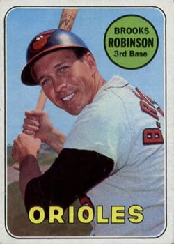 Brooks Robinson 1969 Topps #550 Sports Card