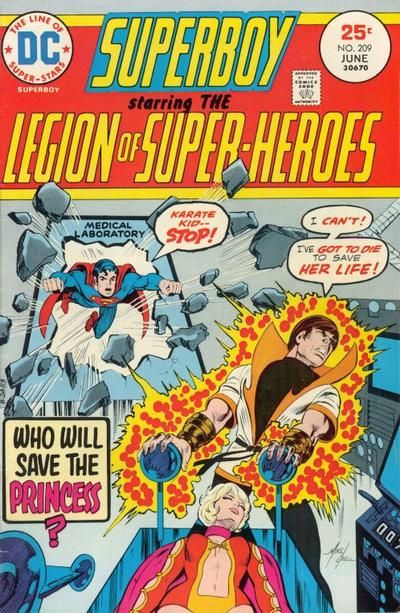 Superboy #209 Comic