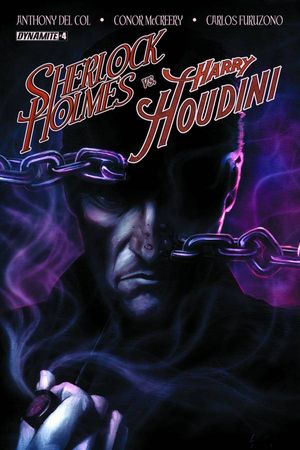 Holmes Vs Houdini #4 (Cover B Worley Variant)