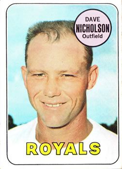 Dave Nicholson 1969 Topps #298 Sports Card