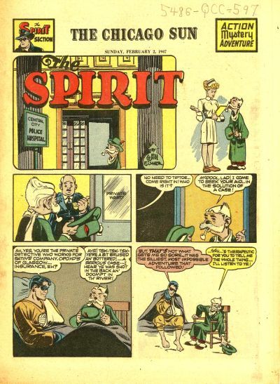 Spirit Section #2/2/1947 Comic