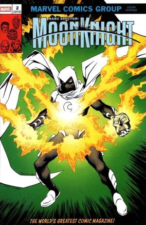 Marc Spector: Moon Knight #2 (Declan Shalvey Doom Homage Variant)