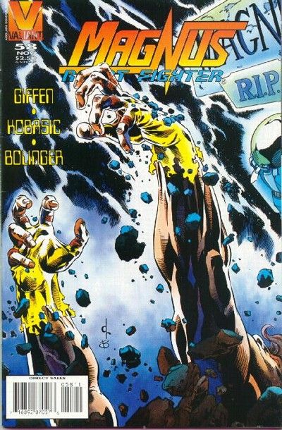 Magnus Robot Fighter #58 Comic