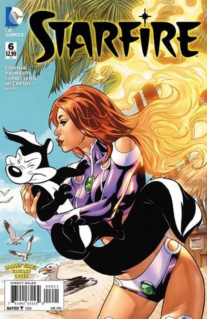 Starfire #6 (Looney Tunes Variant Cover)
