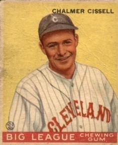 Bill Cissell 1933 Goudey (R319) #26 Sports Card