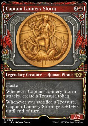 Captain Lannery Storm (Multiverse Legends) Trading Card