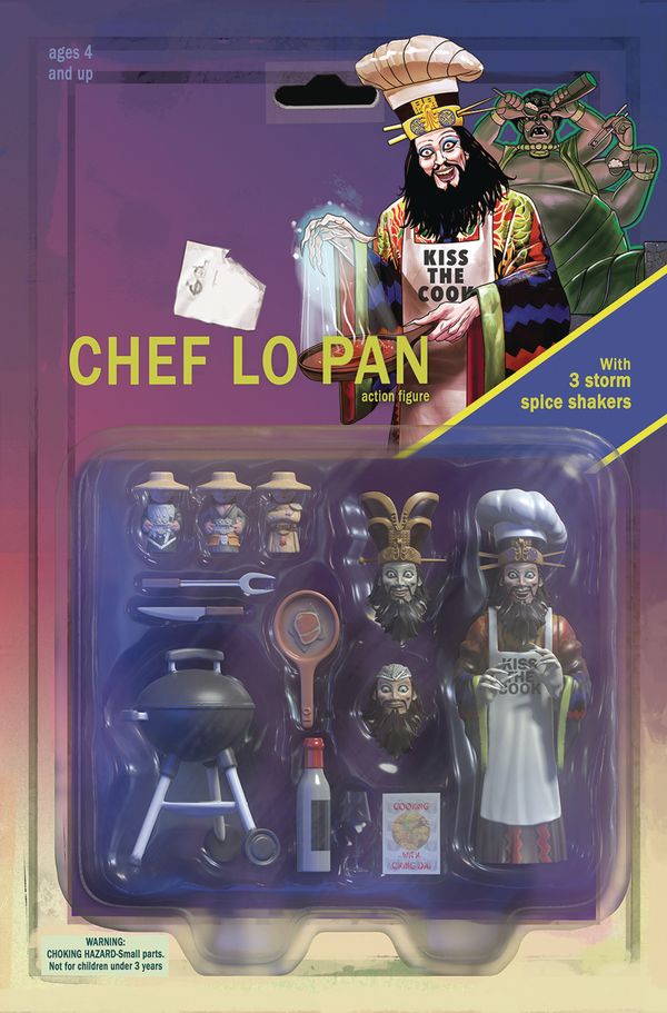 Big Trouble In Little China Old Man Jack #6 (Subscription Action Fig Variant)