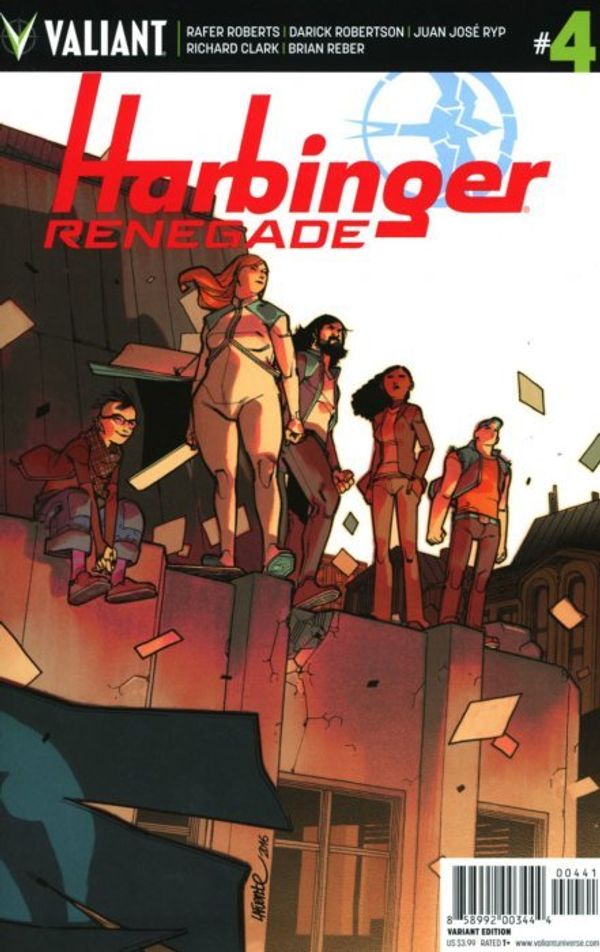 Harbinger Renegade #4 (Cover D 10 Copy Cover Lafuente)