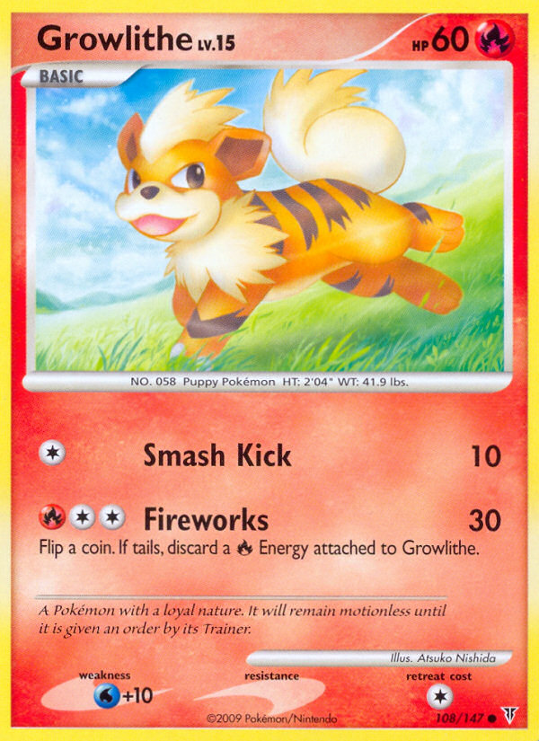 Growlithe (108/147) - Supreme Victors Pokémon Card