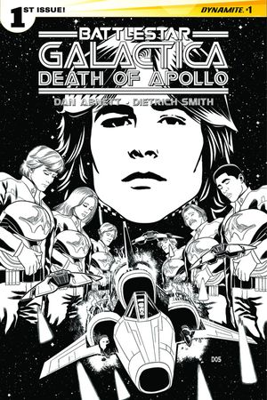 Bsg Death Of Apollo #1 (10 Copy Smith B&amp;w Cover)