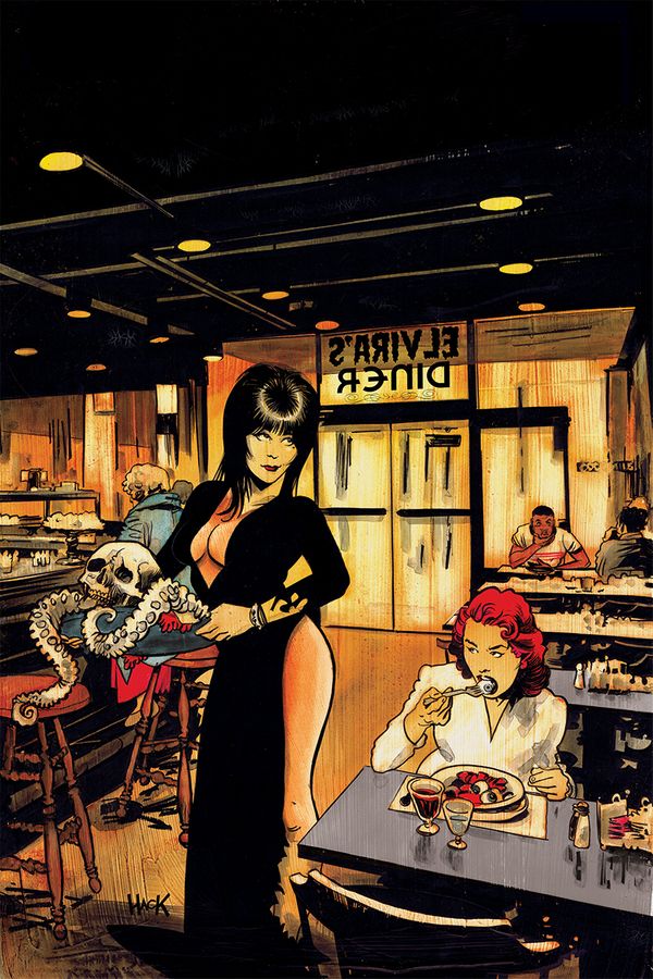 Elvira: Mistress of the Dark #3 (20 Copy Hack Virgin Cover)