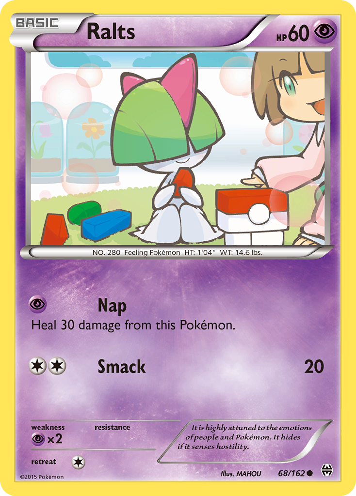 Ralts (68/162) - BREAKthrough Pokémon Card