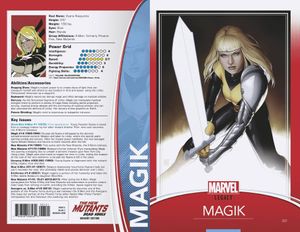 New Mutants: Dead Souls #1 (Christopher Trading Card Variant Leg)