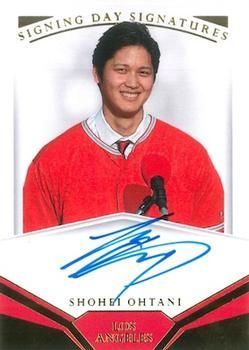 Shohei Ohtani 2018 Donruss - Signing Day Signatures #SDS-SO Sports Card