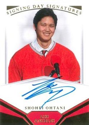 Shohei Ohtani 2018 Donruss - Signing Day Signatures #SDS-SO