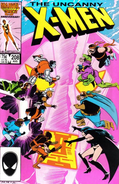 Uncanny X-Men #208 Comic