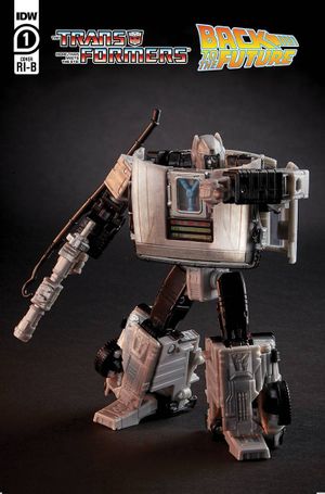 Transformers/Back To The Future #1 (Retailer Incentive Edition B)
