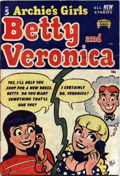 Archie's Girls Betty and Veronica #5 Comic