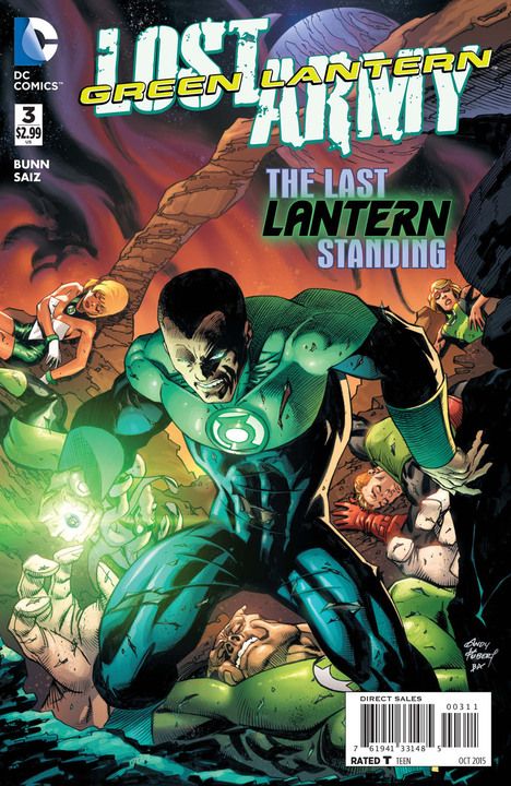 Green Lantern The Lost Army #3 Comic