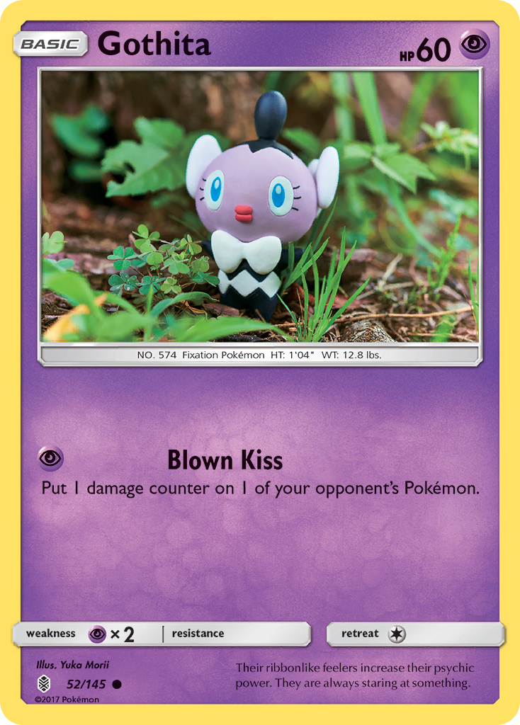 Gothita (52/145) - Guardians Rising Pokémon Card