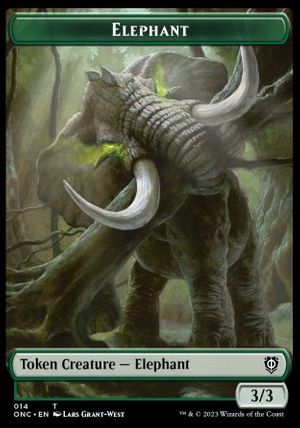 Elephant (Phyrexia: All Will Be One Commander Decks)